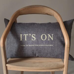 IT'S ON GRIS FUNDA XL