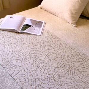 LELE GRIS PERLA PIE DE CAMA XL