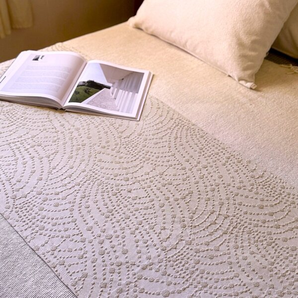 LELE GRIS PERLA PIE DE CAMA XL