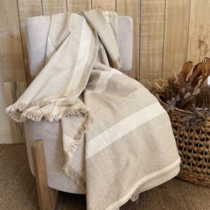 ZARA NAT/BEIGE MANTA