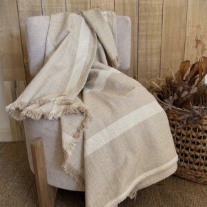 ZARA NAT/BEIGE MANTA XL