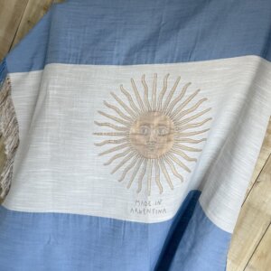 BANDERA ARGENTINA UNICO MANTA XL